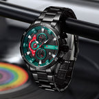 CURREN 8402 Herrenuhr aus Edelstahl
