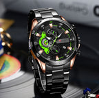CURREN 8402 Herrenuhr aus Edelstahl
