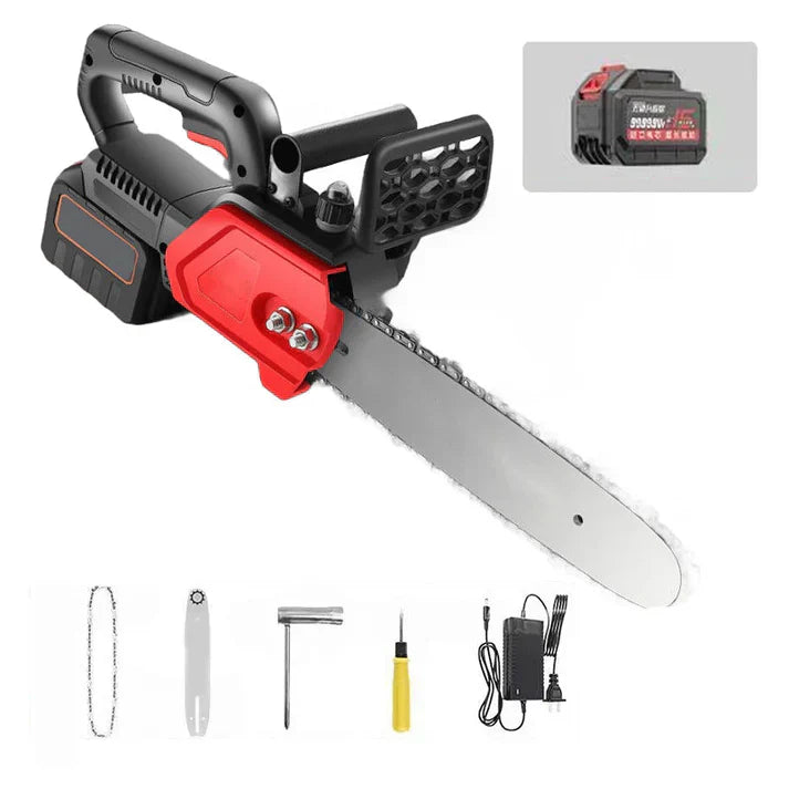 🔥⚡Exquisite und langlebige Verarbeitung. Tragbare Hochleistungs-Kettensäge mit Lithium-Ionen-Akku📢📢Letzte 3 Stunden: Riesen-Angebote!⏰⏰