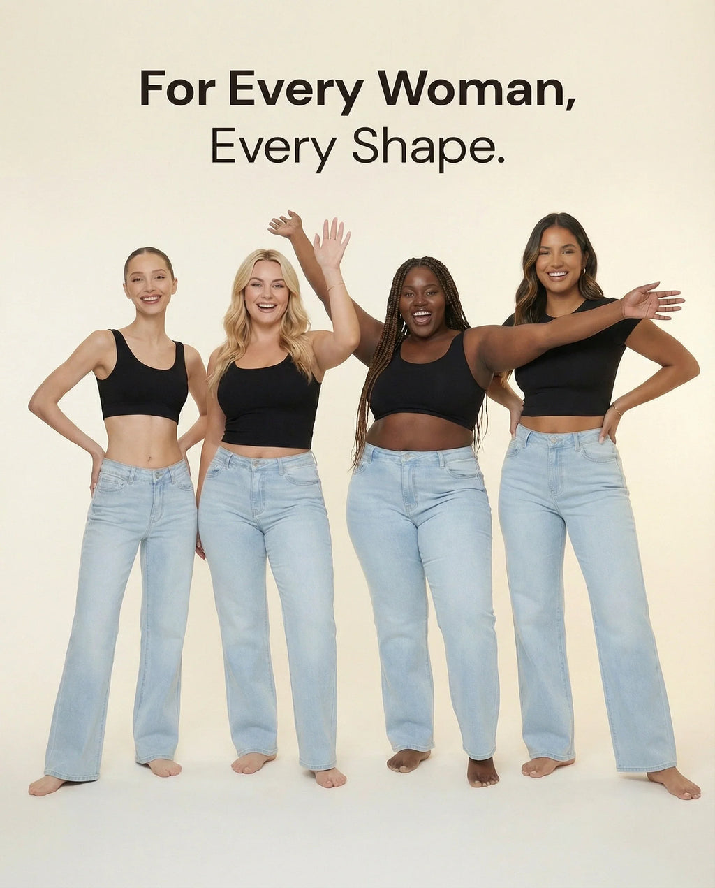 BBL Baggy Jean — Curve-Hugging Fit