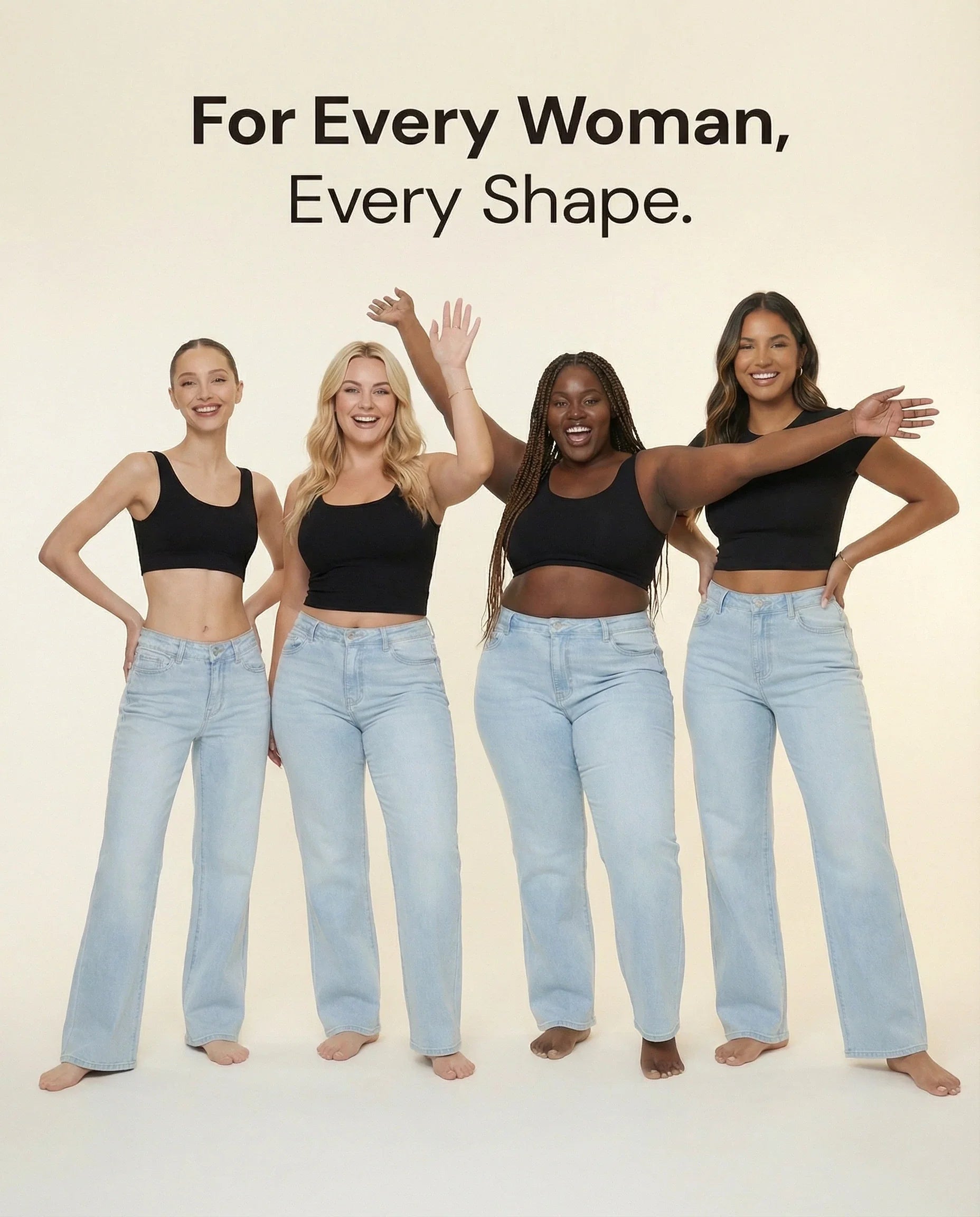 BBL Baggy Jean — Curve-Hugging Fit