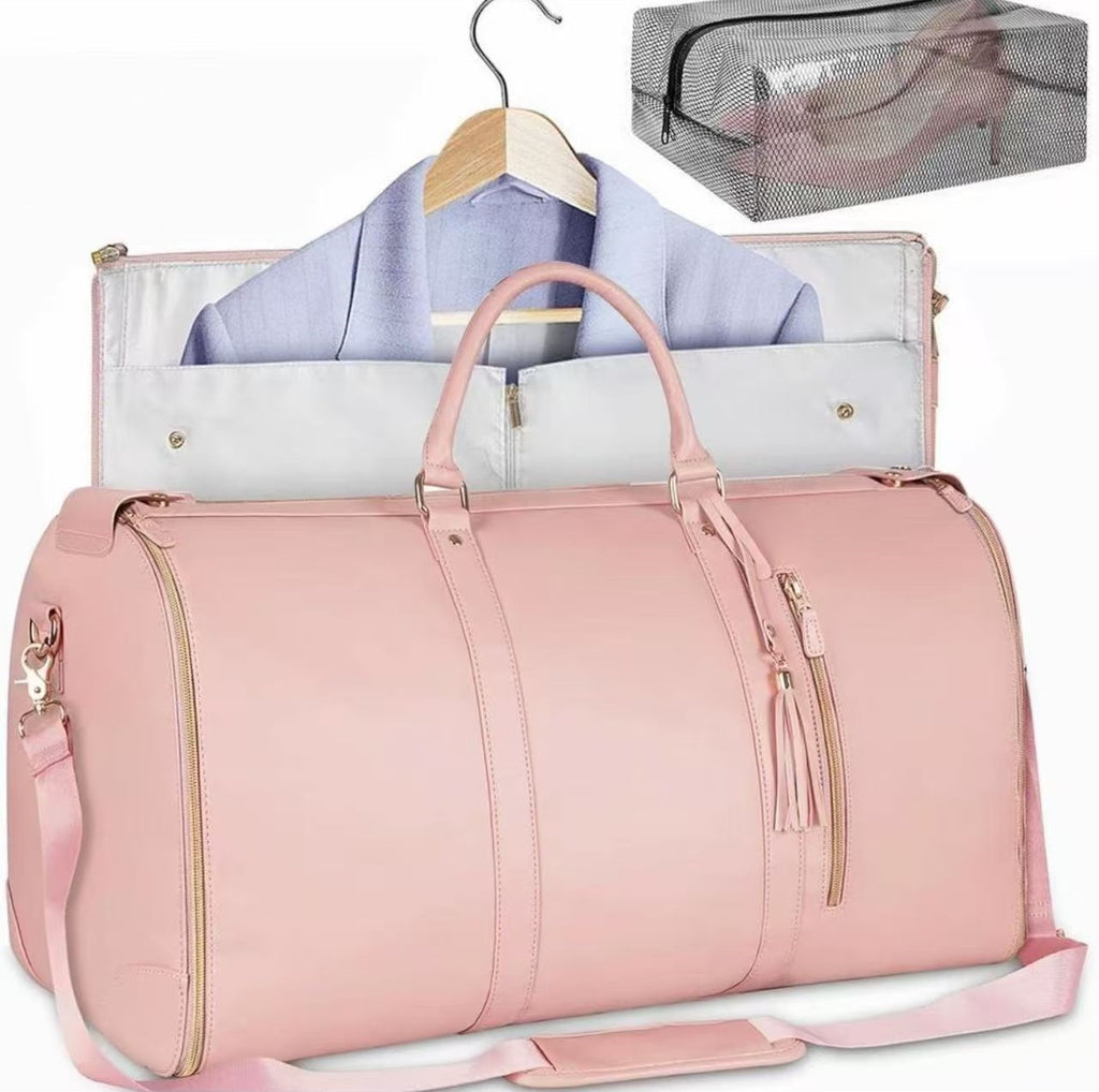 Luxus Reise-Duffel Bag, Kleidertasche für Reisen, Carry-On mit Griff, Unisex, Weekender, Übernachtung, Fitnessstudio, Handgepäck