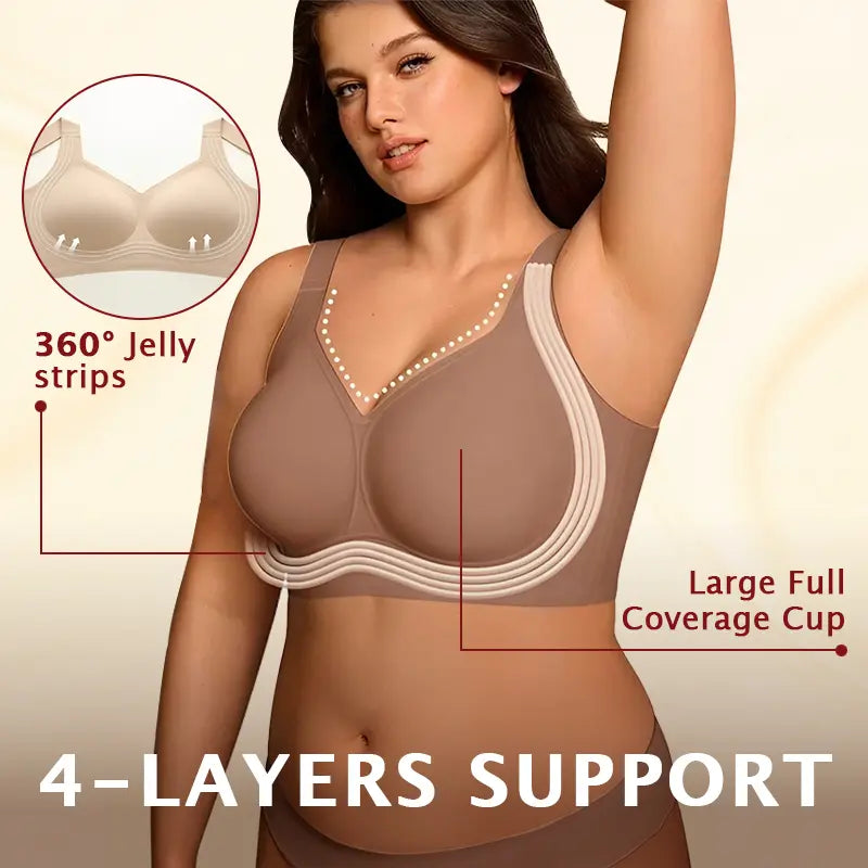🏆Super Firming Bra | Women Wirefree Seamless Bras 👍No more sagging breasts