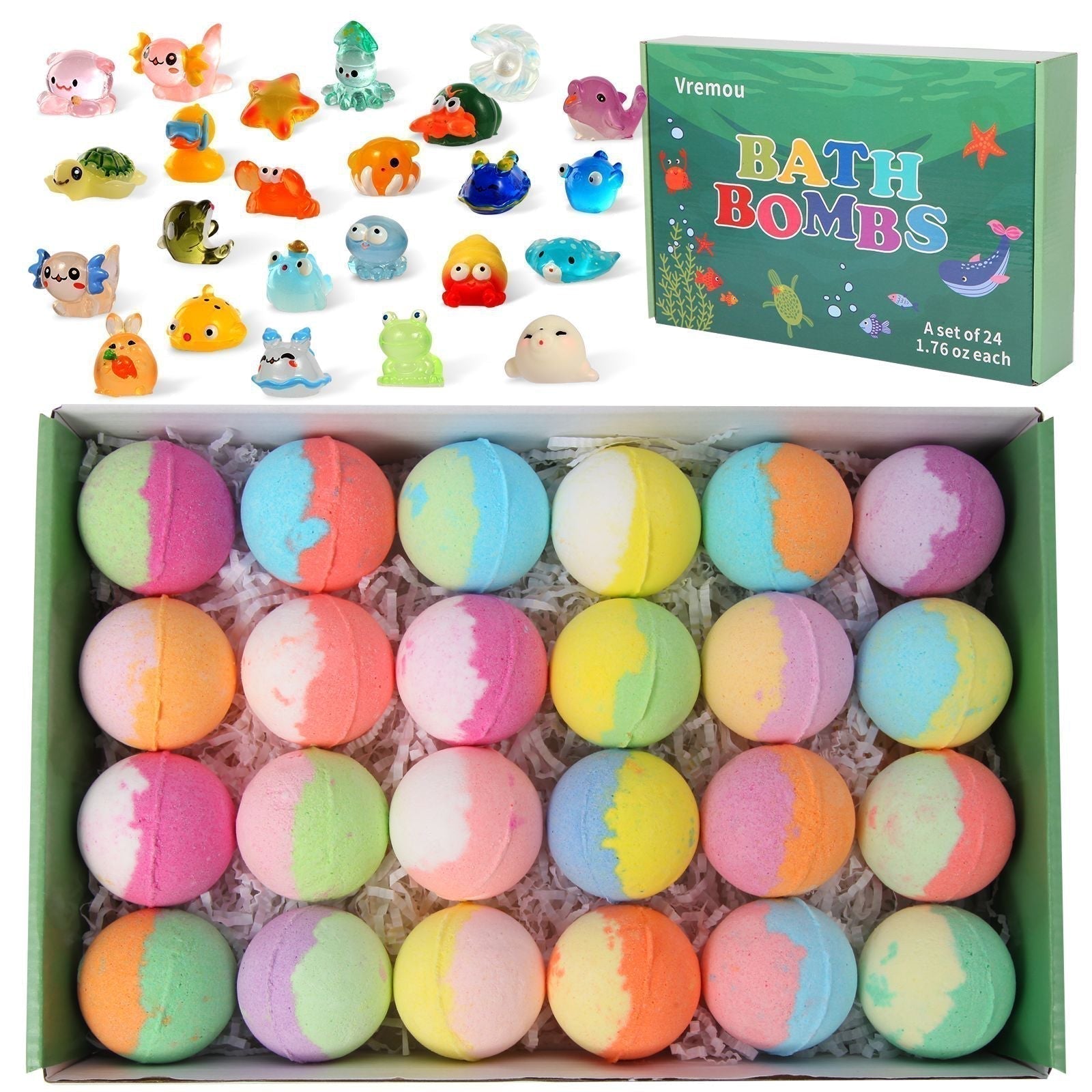 📢📢 50 % RABATT !!! ⏰🛁 Badebomben-Geschenkset für Kinder