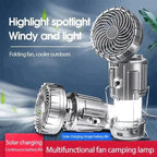 🔥🎁 Super-Angebot: 50 % Rabatt 🎁🔥 Tragbare LED-Campinglaterne mit Ventilator