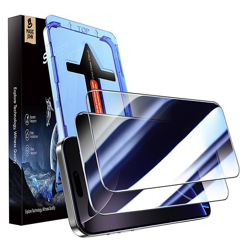 2er-Pack Displayschutzfolien für iPhone, Samsung