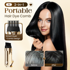 ⏳Zeitlich begrenztes Angebot⏰ Praktischer 2-in-1-Haarfärbekamm für graues Haar