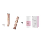 🚨 Pink AUSVERKAUFT!! SCHNELL ZUGREIFEN ⚡ Bikini-Trimmer für Damen, elektrischer Rasierer und Rasierer, wiederaufladbarer 2-in-1-Epilierer für Körper und Gesicht, Achseln und Beine, IPX7 wasserdicht