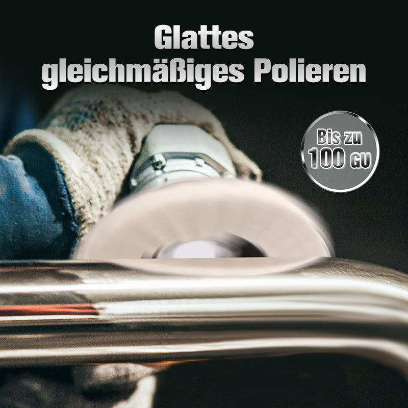 ⚡53 % RABATT !!✨ Wollpolierscheibe für Winkelschleifer – Hochglanz-Spiegelfinish! Langlebig Vielseitig! 🔧