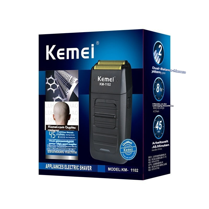 Elektrisches Haarschneider-Set, Professioneller Haarschneider mit Limit-Kamm & Bürste, Lang anhaltender Haarschneider für Reisen, Herrenpflege-Set, Winter