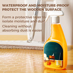 🔥50% Rabatt！Bienenwachs-Pflegespray für Holzböden – reinigt, poliert & imprägniert – gegen Feuchtigkeit & Schmutz✨🏠