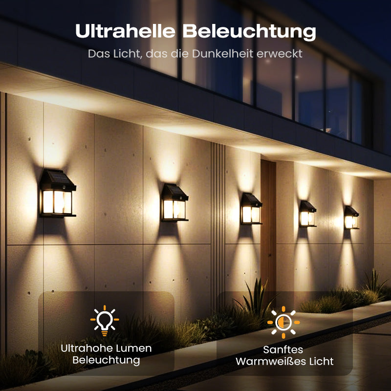 🎁Kaufen Sie 2 Erhalten Sie 1 Gratis⏳Bewegungssensor Solar-Wolfram-Wandleucht