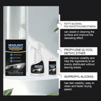 180 ml Professioneller Scheinwerfer-Aufbereiter für Autos mit Schwamm🧽🚗