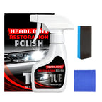 180 ml Professioneller Scheinwerfer-Aufbereiter für Autos mit Schwamm🧽🚗