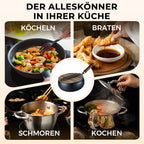 ✨LETZTER TAG VERKAUF 50% RABATT✨Unbeschichteter dicker Eisentopf