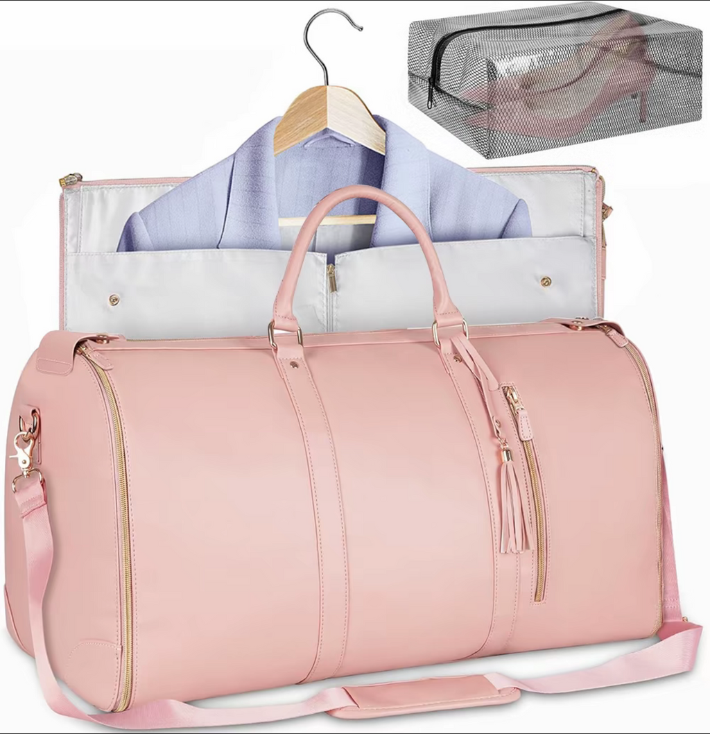 Luxus Reise-Duffel Bag, Kleidertasche für Reisen, Carry-On mit Griff, Unisex, Weekender, Übernachtung, Fitnessstudio, Handgepäck