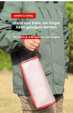 Ein tragbarer Hocker, den Sie mitnehmen können