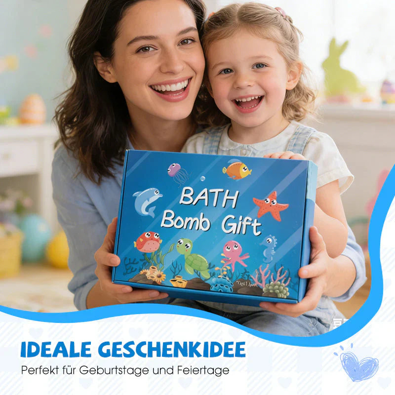 📢📢 50 % RABATT !!! ⏰🛁 Badebomben-Geschenkset für Kinder