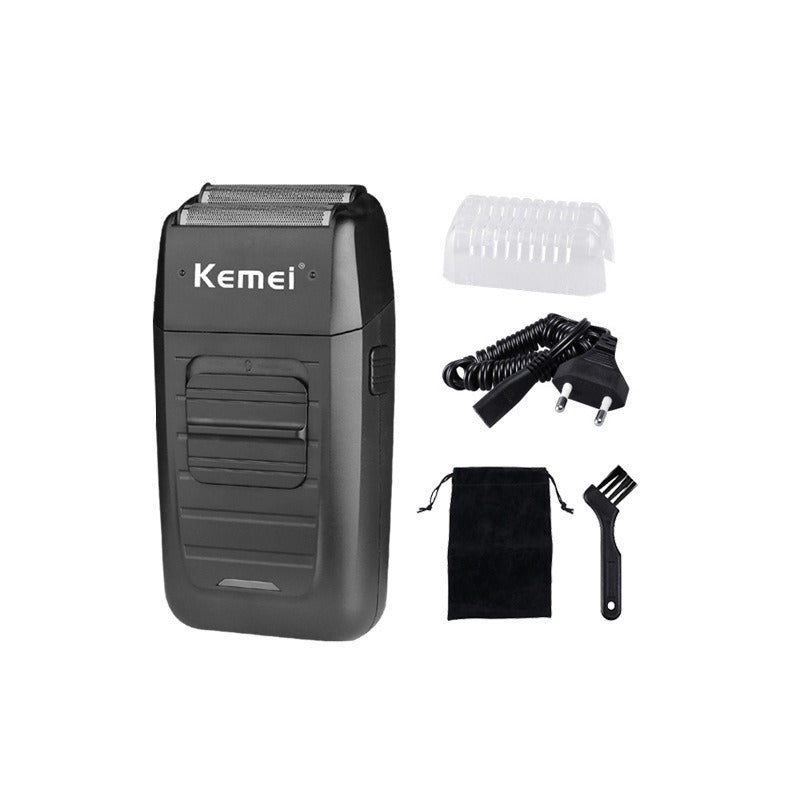 Elektrisches Haarschneider-Set, Professioneller Haarschneider mit Limit-Kamm & Bürste, Lang anhaltender Haarschneider für Reisen, Herrenpflege-Set, Winter