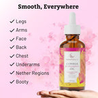 Caramela Beauty Cyperus Rotundus Öl zur natürlichen Haarreduktion - 60 ml/2 oz