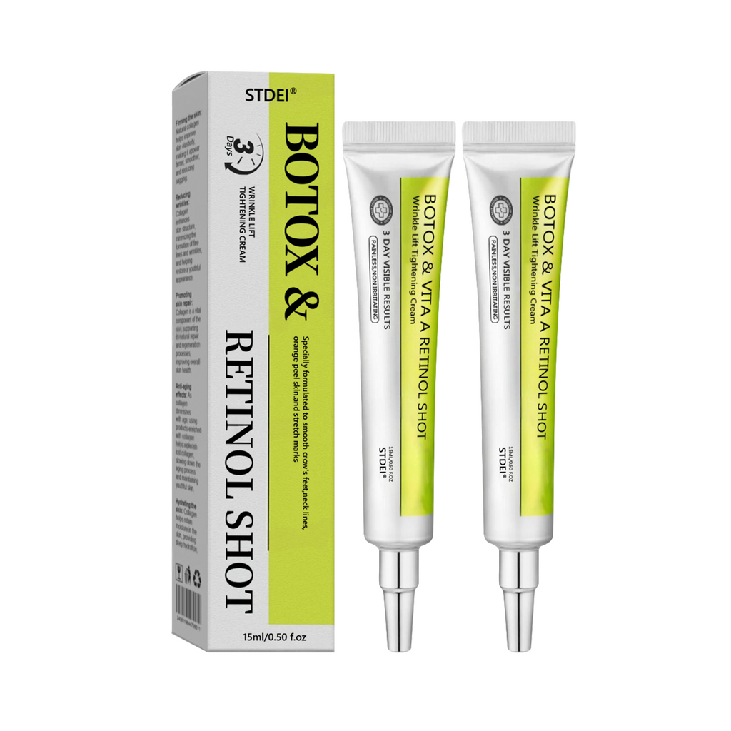 𝑶𝒇𝒇𝒊𝒄𝒊𝒂𝒍 𝑺𝒕𝒐𝒓𝒆👍| Erhalten Sie jugendliche Haut zurück 💫 STDEI® BOTOX & VITA A RETINOL SHOT Faltenstraffende Creme