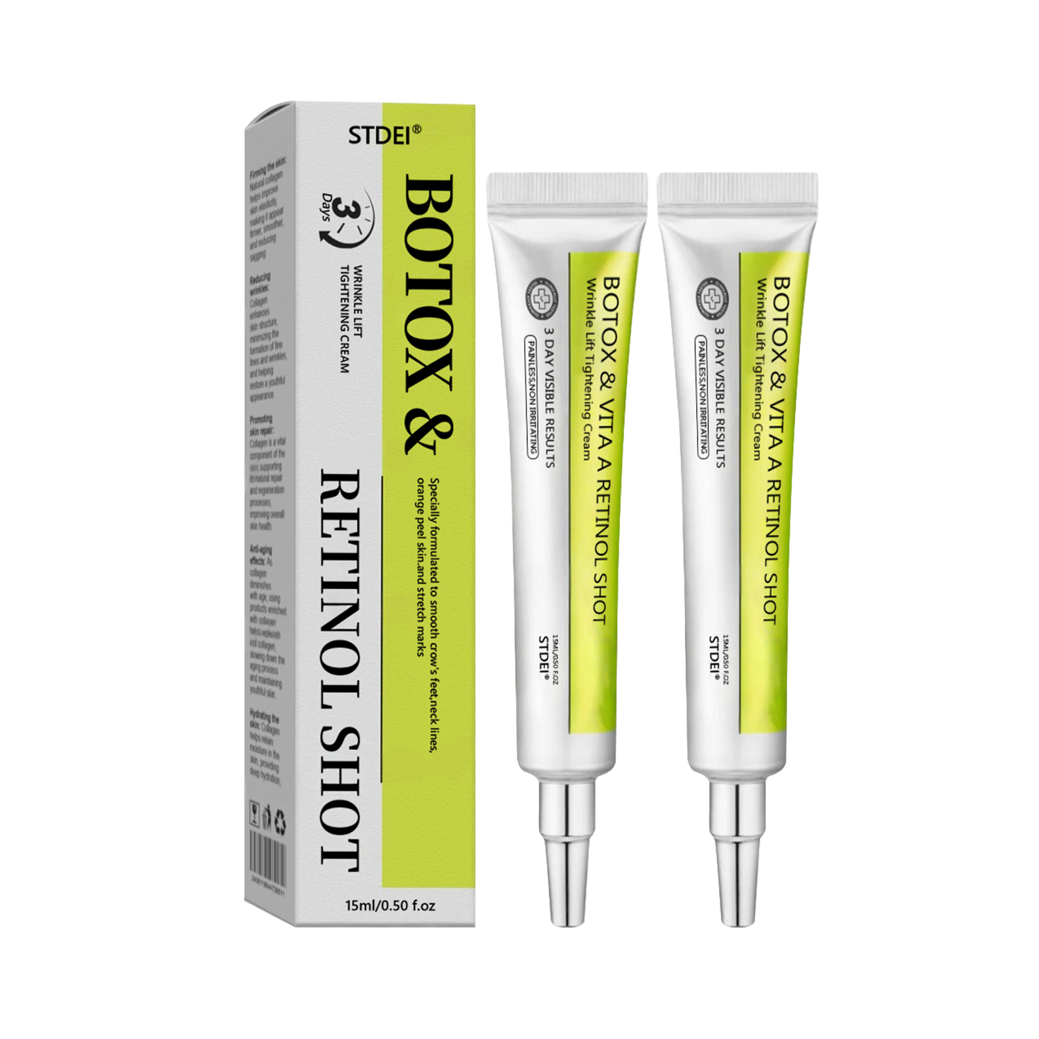𝑶𝒇𝒇𝒊𝒄𝒊𝒂𝒍 𝑺𝒕𝒐𝒓𝒆👍| Erhalten Sie jugendliche Haut zurück 💫 STDEI® BOTOX & VITA A RETINOL SHOT Faltenstraffende Creme