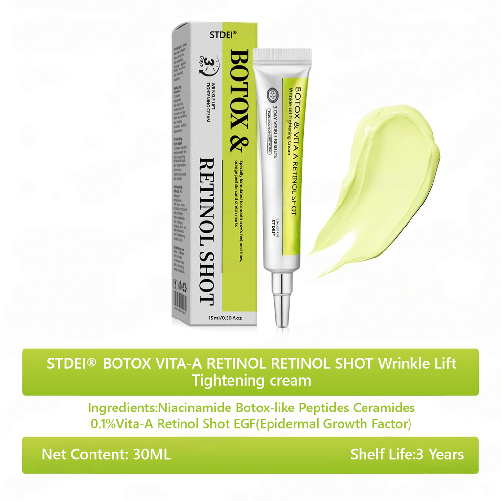𝑶𝒇𝒇𝒊𝒄𝒊𝒂𝒍 𝑺𝒕𝒐𝒓𝒆👍| Erhalten Sie jugendliche Haut zurück 💫 STDEI® BOTOX & VITA A RETINOL SHOT Faltenstraffende Creme