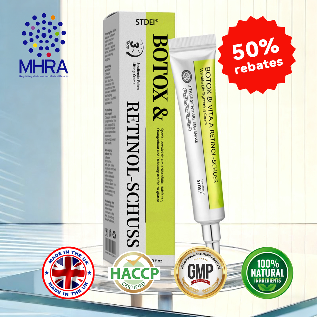 𝑶𝒇𝒇𝒊𝒄𝒊𝒂𝒍 𝑺𝒕𝒐𝒓𝒆👍| Erhalten Sie jugendliche Haut zurück 💫 STDEI® BOTOX & VITA A RETINOL SHOT Faltenstraffende Creme
