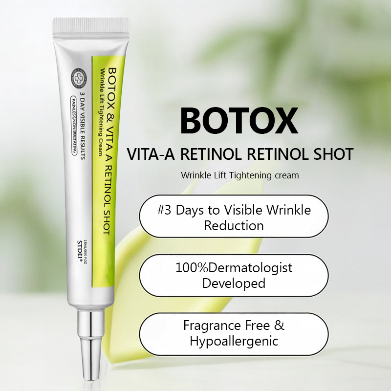 𝑶𝒇𝒇𝒊𝒄𝒊𝒂𝒍 𝑺𝒕𝒐𝒓𝒆👍| Erhalten Sie jugendliche Haut zurück 💫 STDEI® BOTOX & VITA A RETINOL SHOT Faltenstraffende Creme