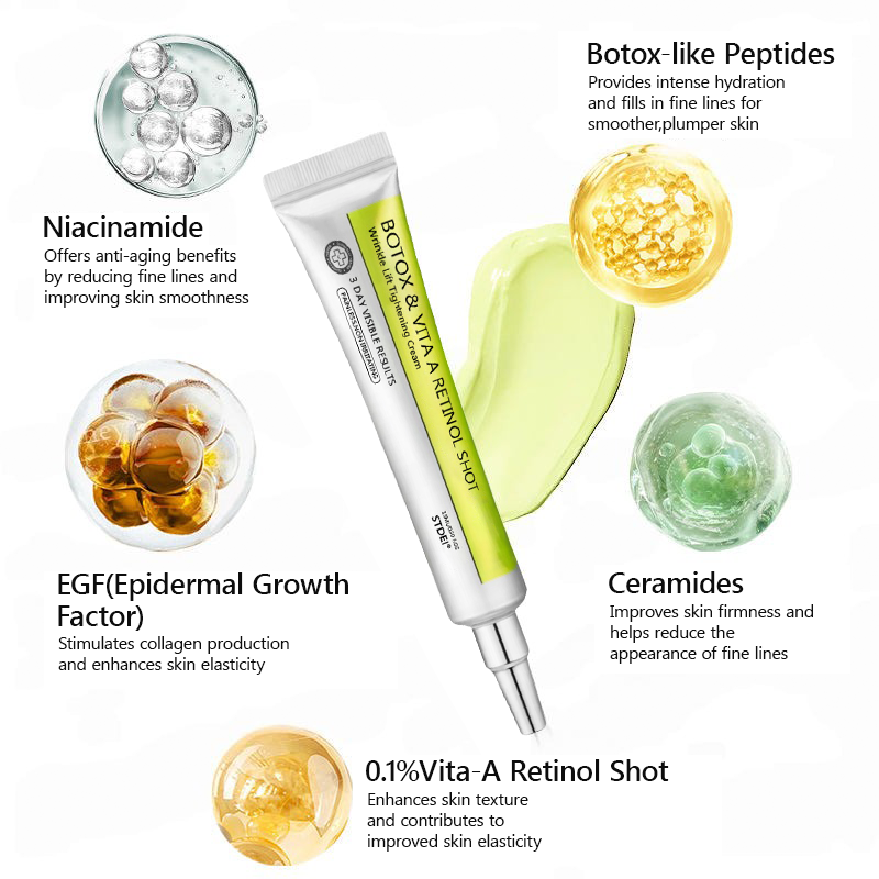 𝑶𝒇𝒇𝒊𝒄𝒊𝒂𝒍 𝑺𝒕𝒐𝒓𝒆👍| Erhalten Sie jugendliche Haut zurück 💫 STDEI® BOTOX & VITA A RETINOL SHOT Faltenstraffende Creme