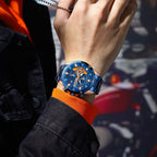 CURREN 8402 Herrenuhr aus Edelstahl