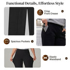 💗OSTERANGEBOT - 50% RABATT💕 Damen-Freizeithose mit hohem Bund und weitem Bein👖Ihr neues Lieblingsstück für mühelose Eleganz