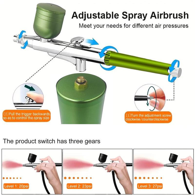 Elektrisches Airbrush-Set mit Kompressor
