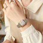 Exquisites Design mit kleinem quadratischem Zifferblatt