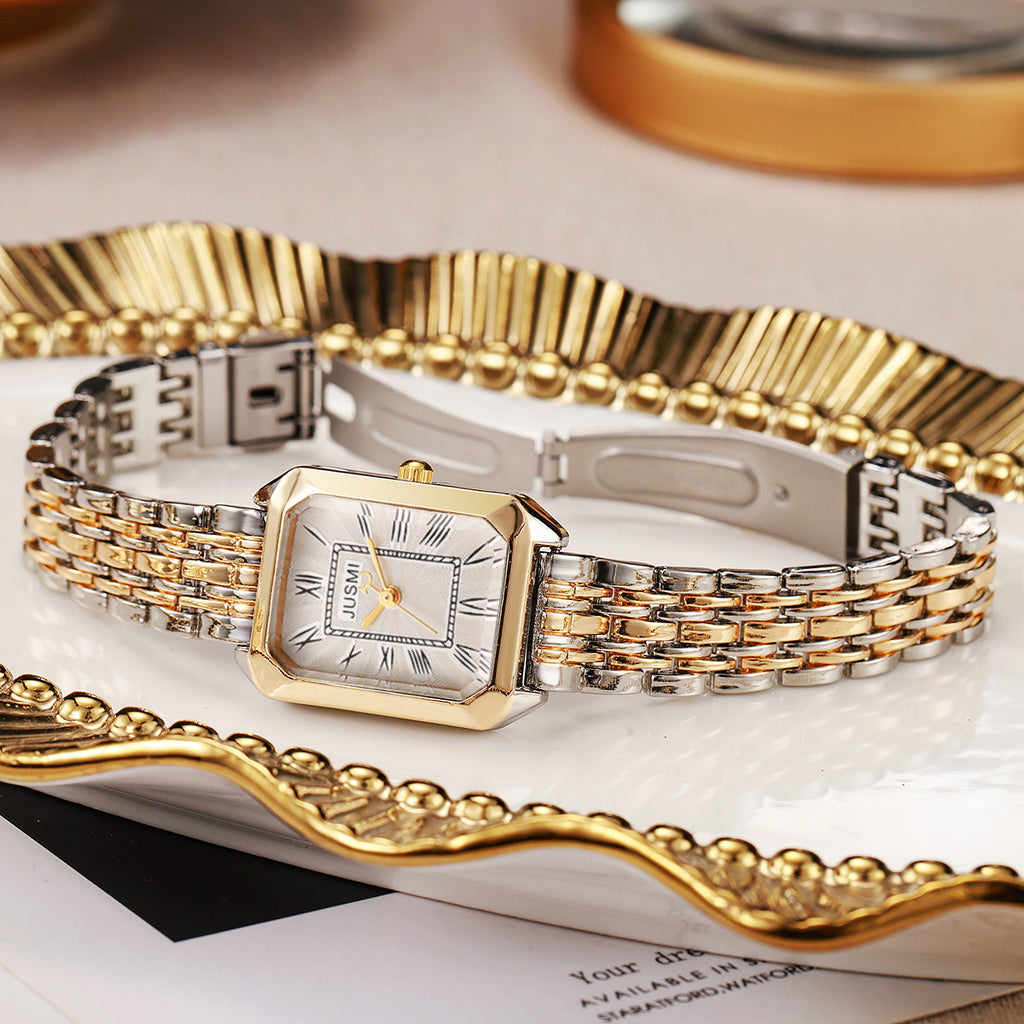 Exquisites Design mit kleinem quadratischem Zifferblatt