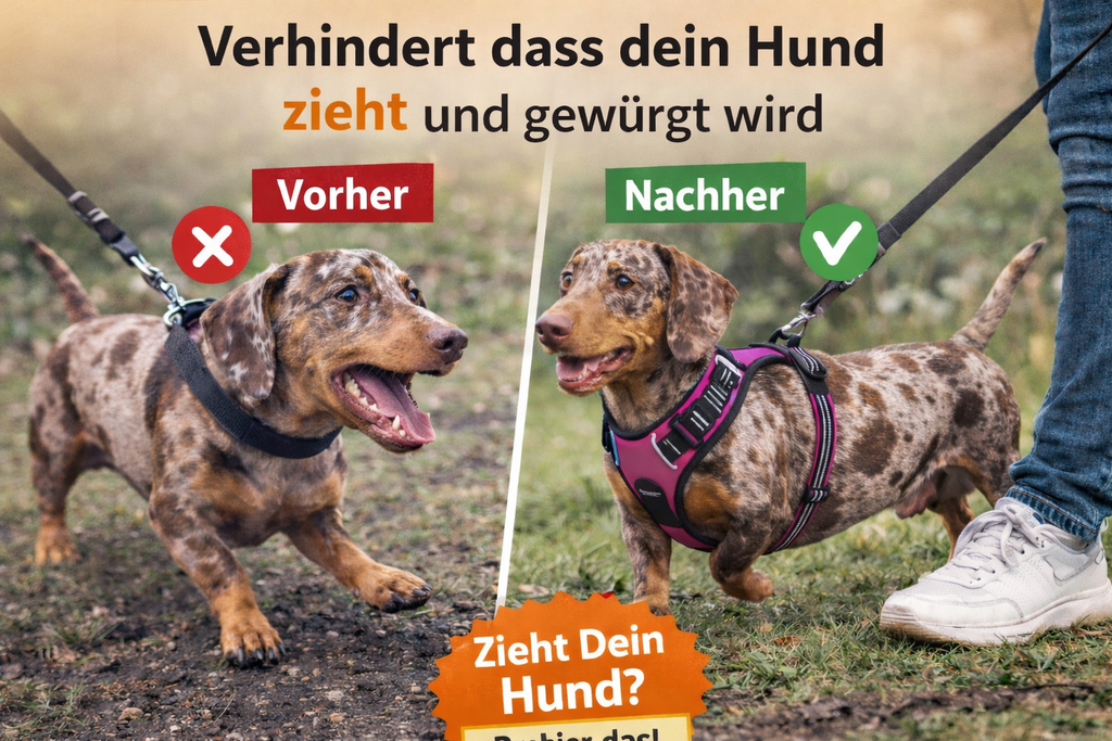 Haustiergeschirr – Die beste Alternative zu Schlupfleinen