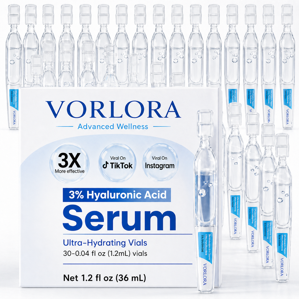 VORLORA® 3% Hyaluronic Acid Ultra Hydrating Serum