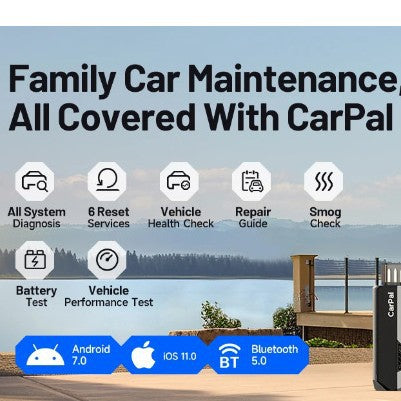 Carpal OBD2-Scanner für die Fahrzeugdiagnose aller Systeme