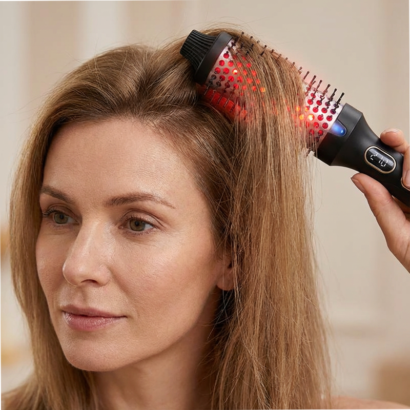 💇‍♀️ 2-in-1 Volumenkamm ✨ Voluminöses Haar in wenigen Minuten