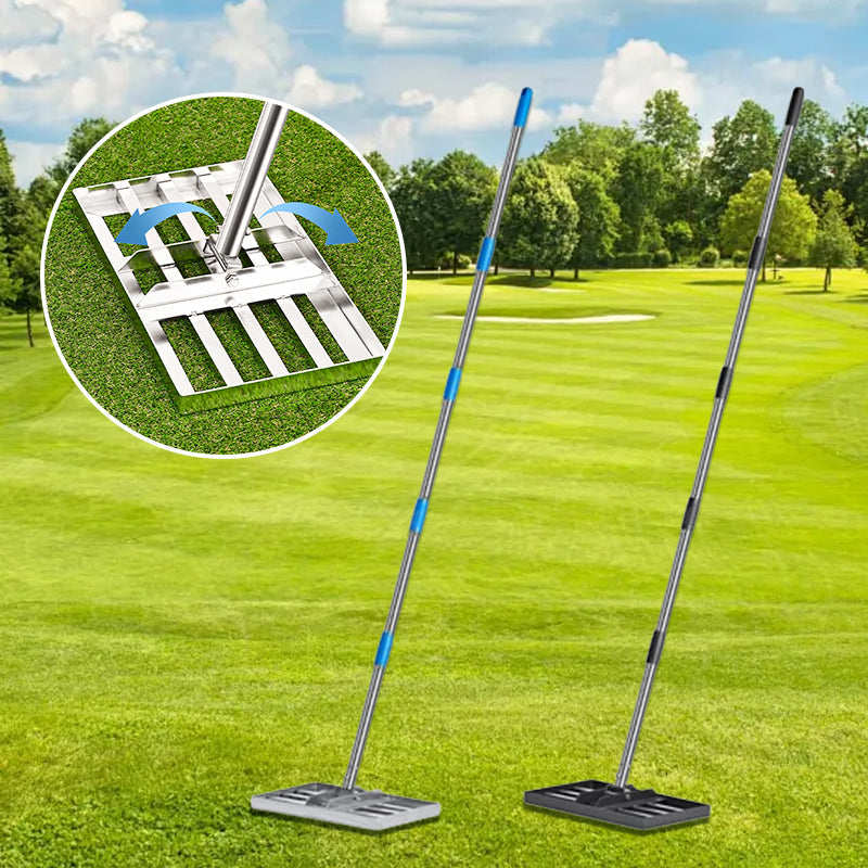 ☘️Professional Rasennivellierrechen für Garten und Golfplatz