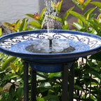 💎 -50% SOLAR-SPRINGBRUNNEN! 💎 4 Düsen, Kabellos & Schwebend für Garten, Teich & Vogelbad