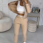 🎉New Year’s Hot Sales - 49% OFF😍Women's 3-Piece Zip-Up Tracksuits