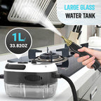 💨 INDUSTRIELLE DAMPFREINIGER 2500 W – Chemikalienfreie Desinfektion und Fettentfernung, ideal für Küchen 🌟🧼