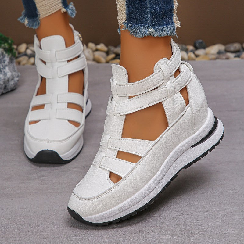 🔥Letzter Tag 50% Rabatt - Bequeme leichte Wedges mit seitlichem Reißverschluss