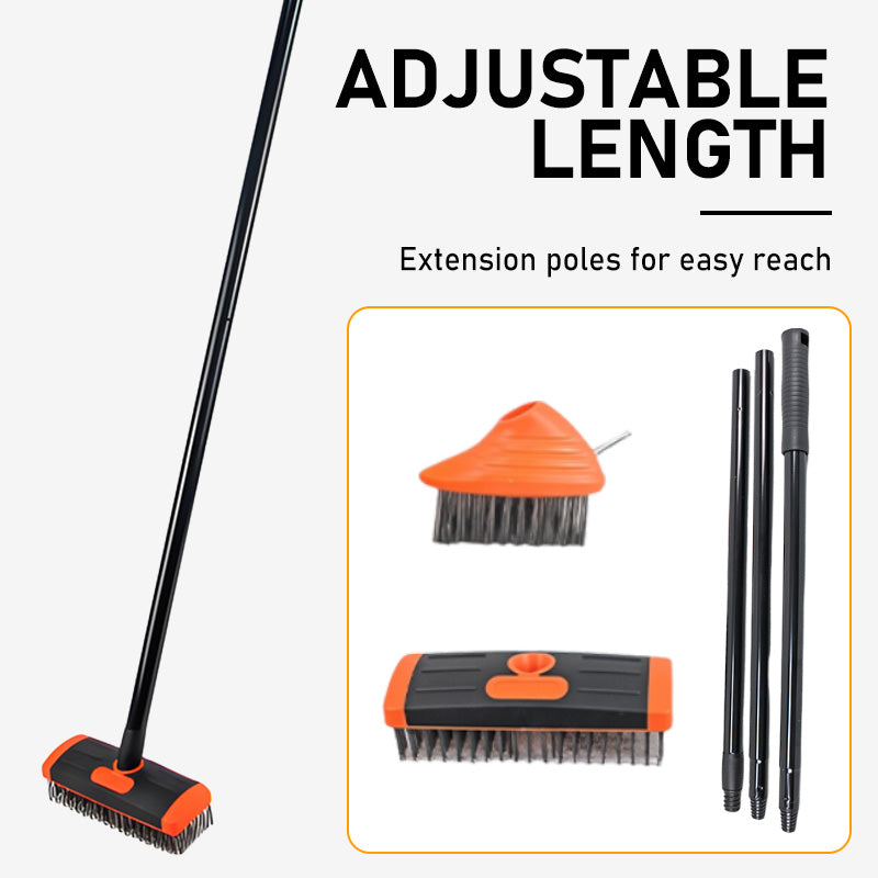 3-in-1-Set mit Drahtbürsten zur Unkrautentfernung