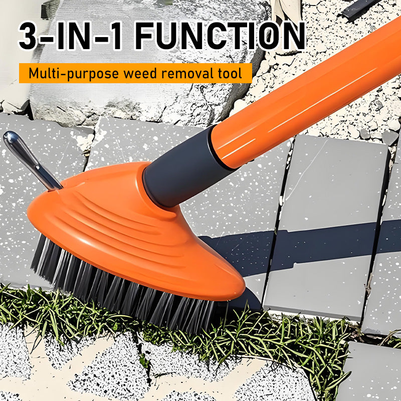 3-in-1-Set mit Drahtbürsten zur Unkrautentfernung