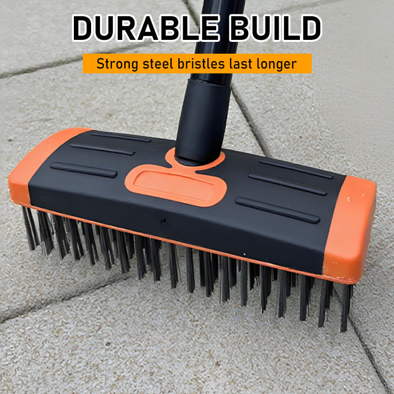 3-in-1-Set mit Drahtbürsten zur Unkrautentfernung