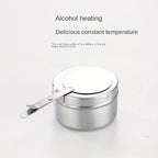 🔥 JETZT 50% RABATT! 🎄 Buffet-Set mit Warmhaltefunktion aus Edelstahl – gleichmäßige Hitzeverteilung und langlebig, perfekt für Feste und Partys ✨