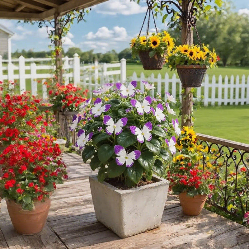 🦋 Verspielte, schmetterlingsförmige Blumensamen ✨