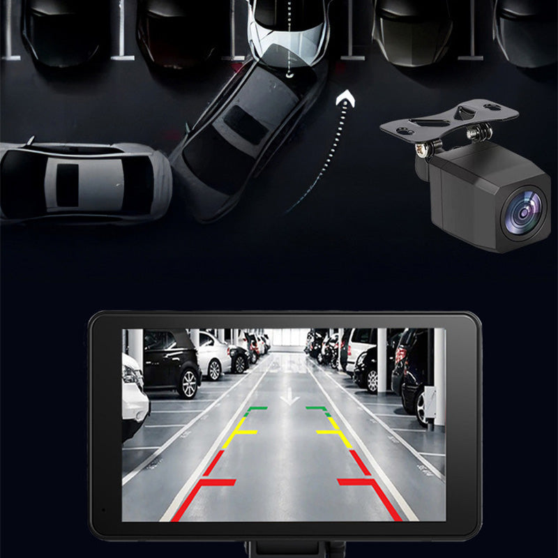 7-Zoll CarPlay Navigationsdisplay – Bluetooth, FM & Smartphone-Spiegelung mit Dashcam 🚗